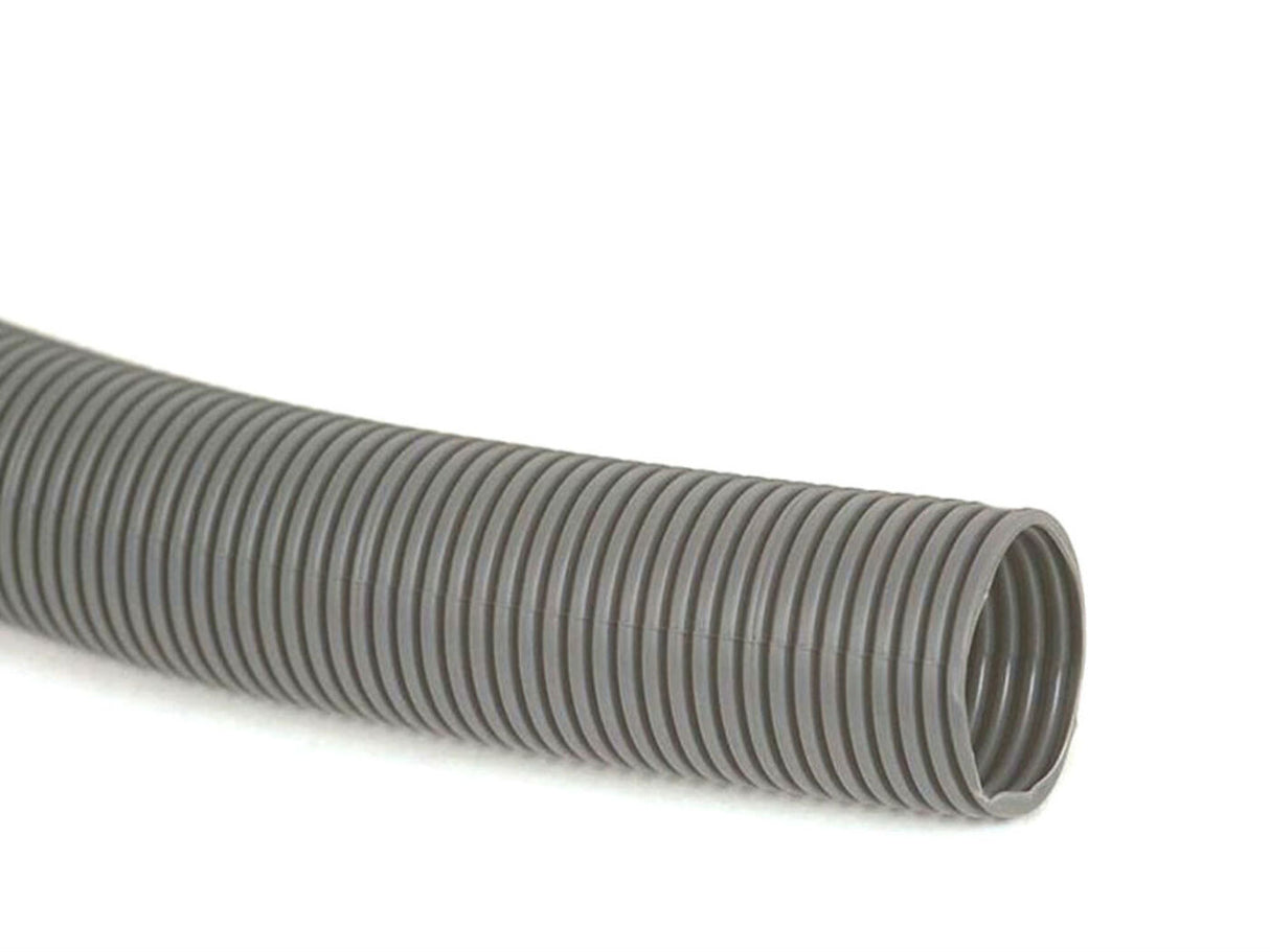 Grey Convoluted 28.5mm Waste Pipe