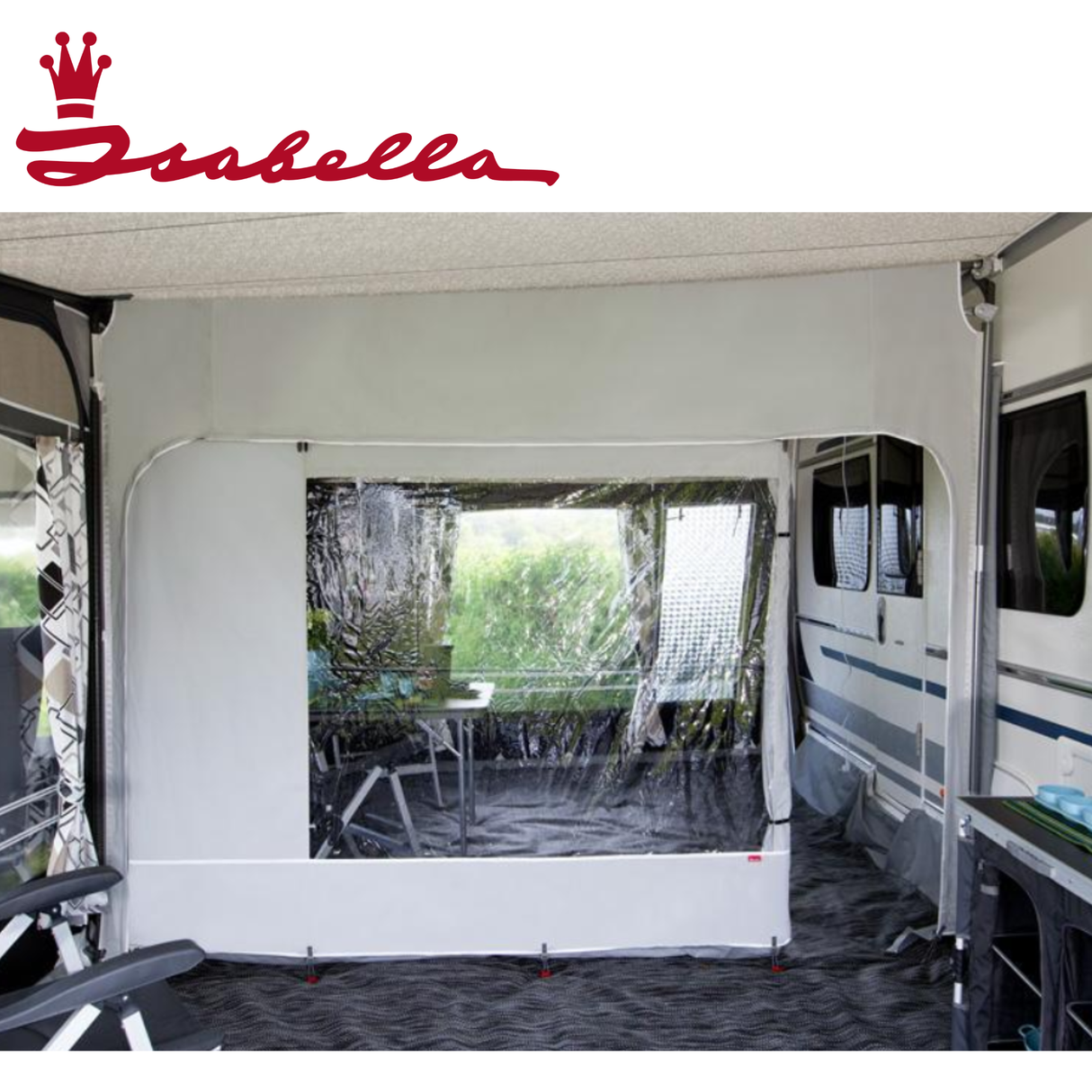 Isabella Partition Panel with Window 3m