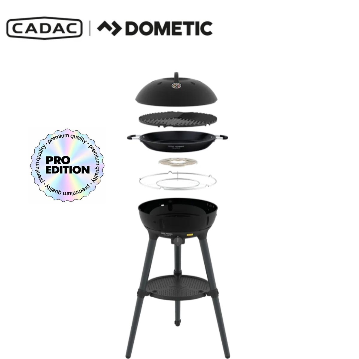 Cadac Dometic 50 Pro FFD BBQ/Paella Pan QR