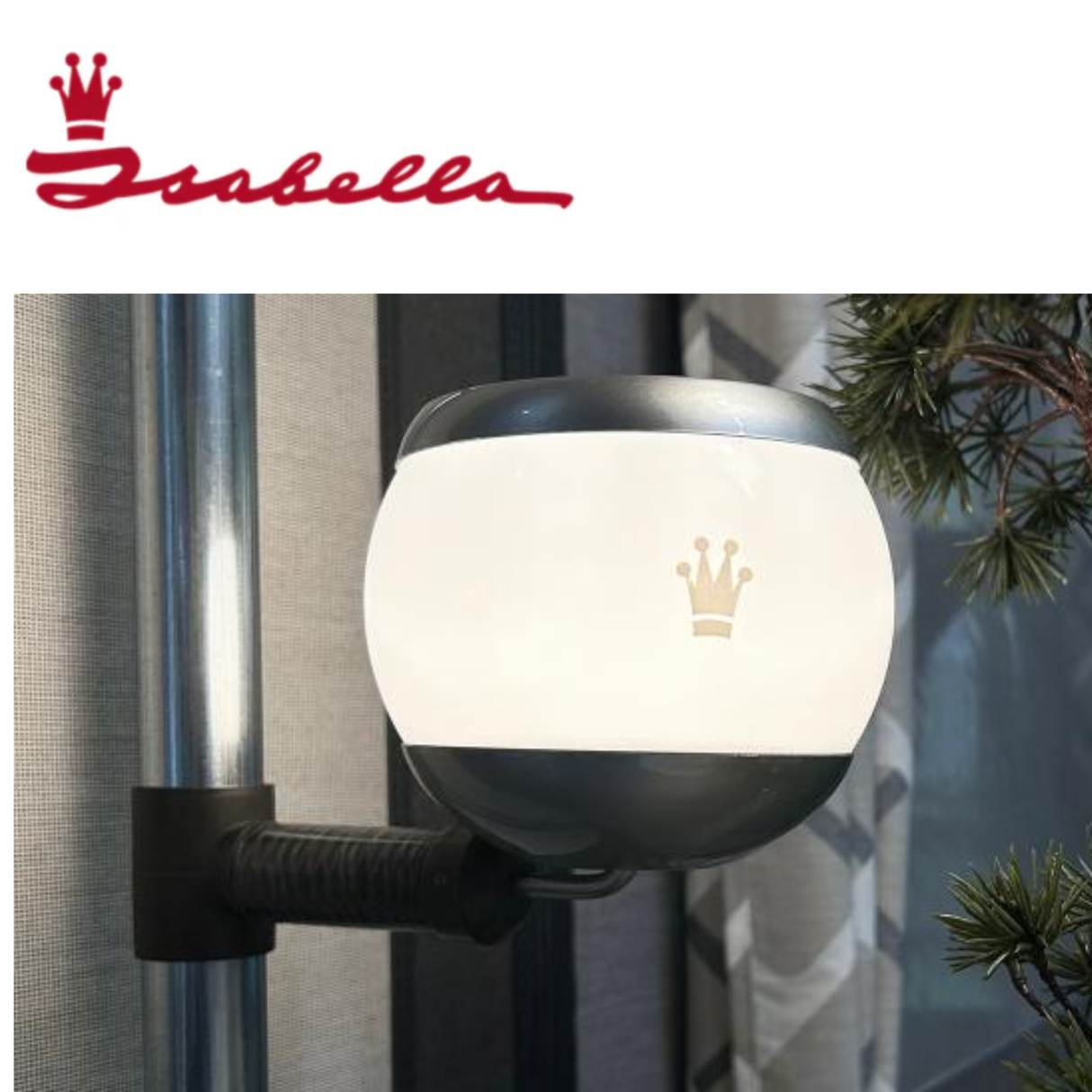 Isabella solar-driven light pole only, outdoor garden post with solar panel, black metal design for outdoor lighting installation