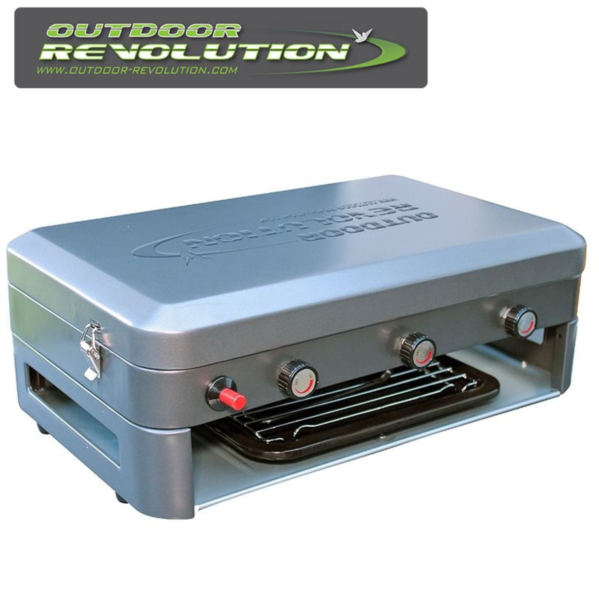Outdoor Revolution Twin Burner Gas Stove and Grill