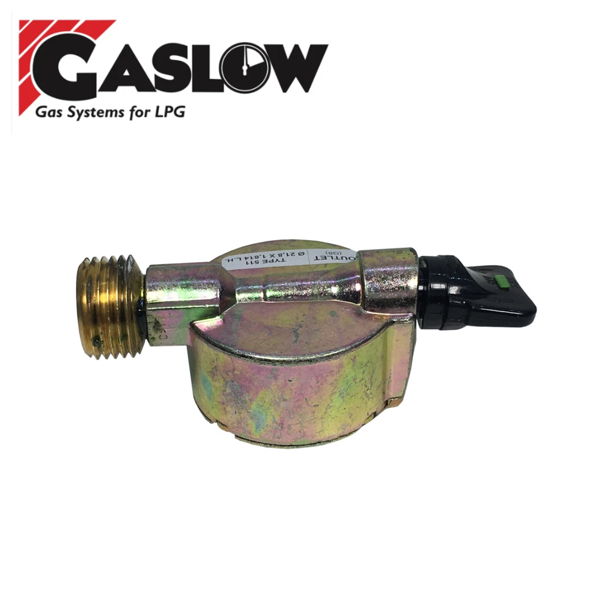 Gaslow 21mm Clip-on Gas Cylinder Adapter