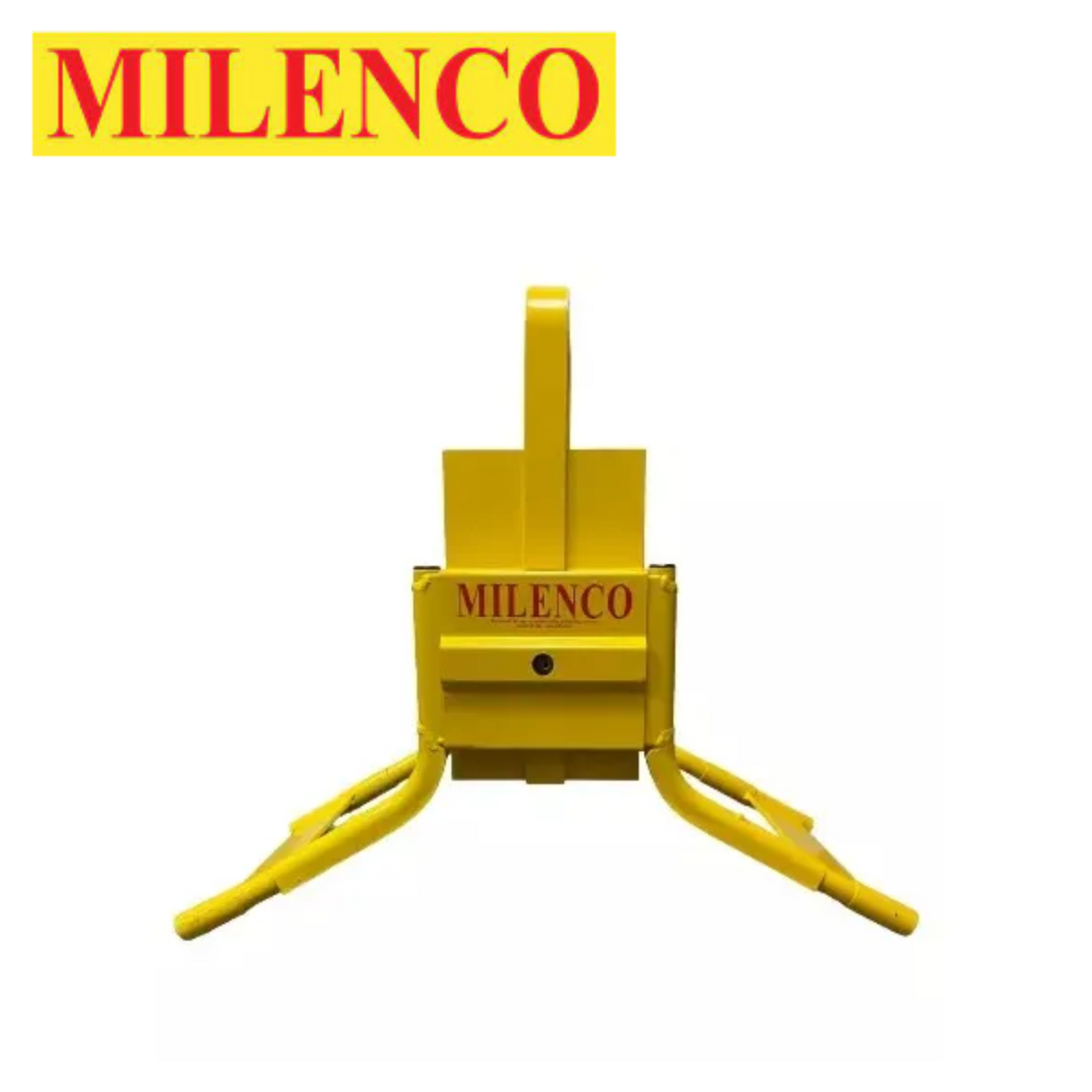Milenco Original Wheelclamp in various sizes, showcasing the sturdy clamp design for securing vehicle wheels.
