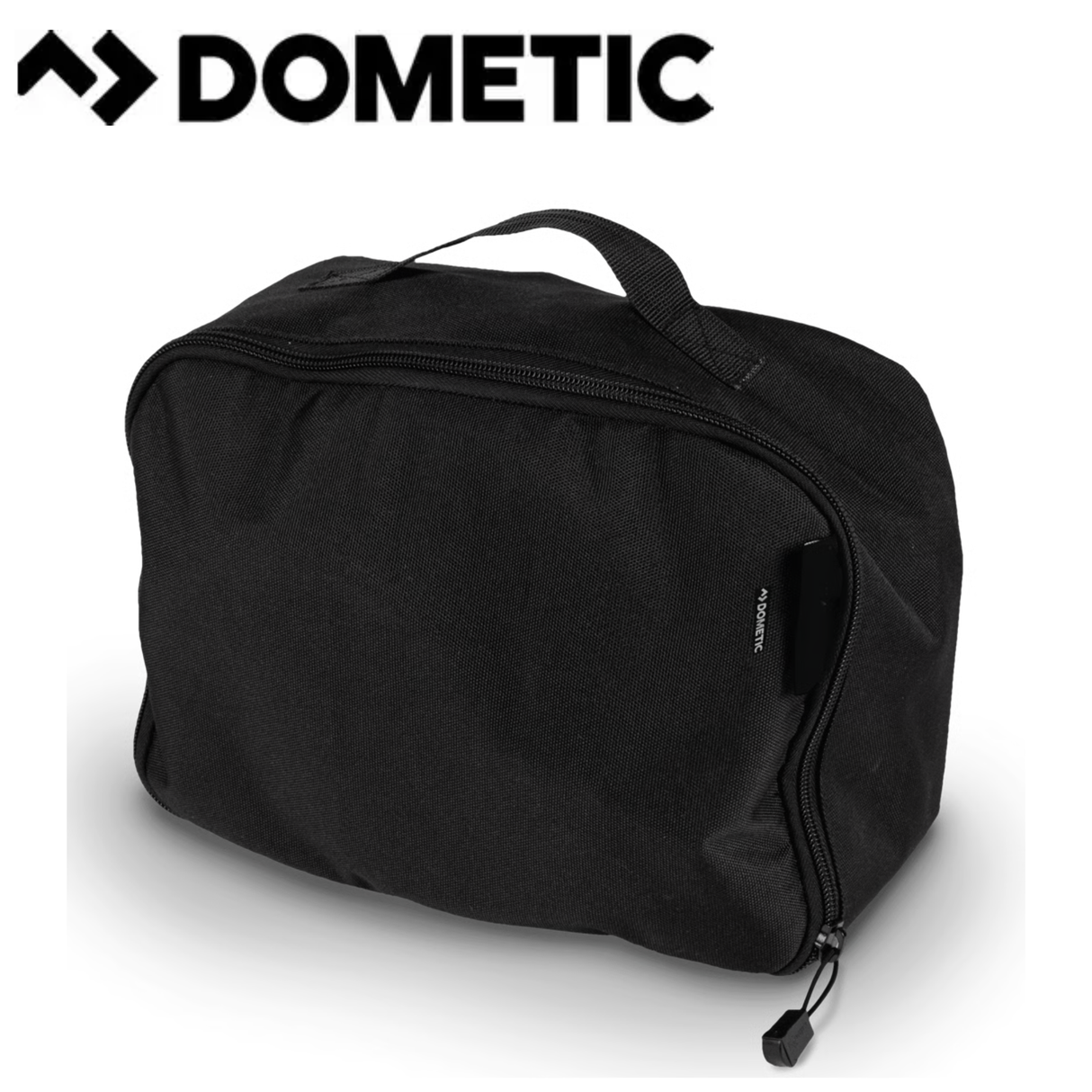 Dometic Gale Pump Bag showing durable fabric and secure straps for portable pump storage and transport.