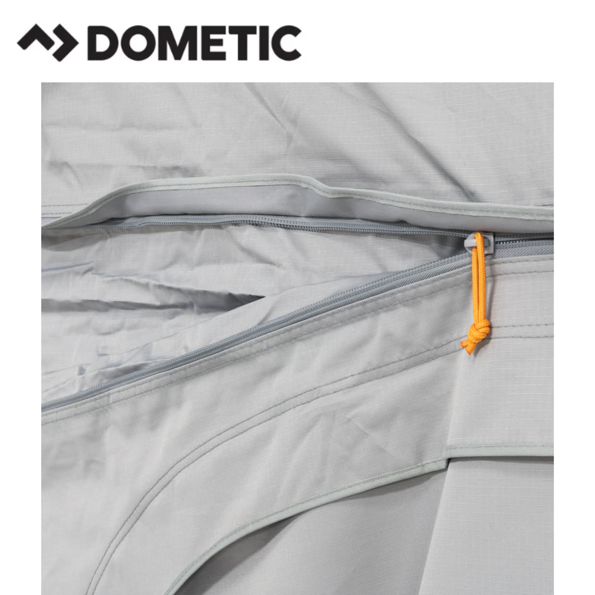 Dometic Leggera Air 260 S portable camping air mattress with built-in pillow and compact design for outdoor comfort.
