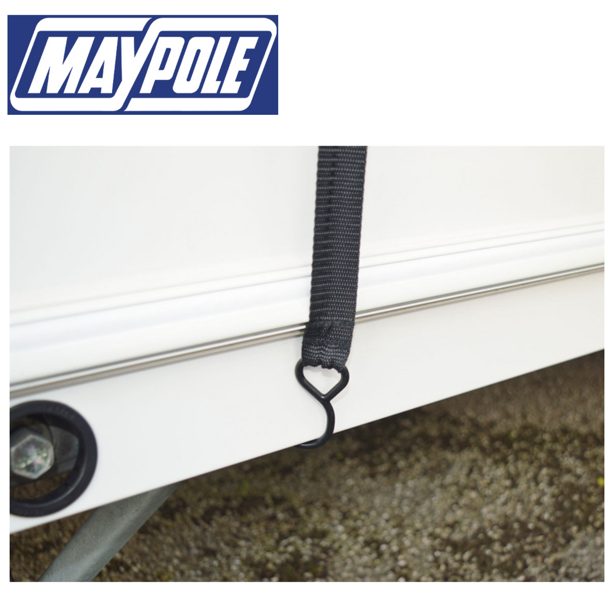 Maypole Caravan Top Covers displayed in various sizes for optimal fit and protection against the elements.