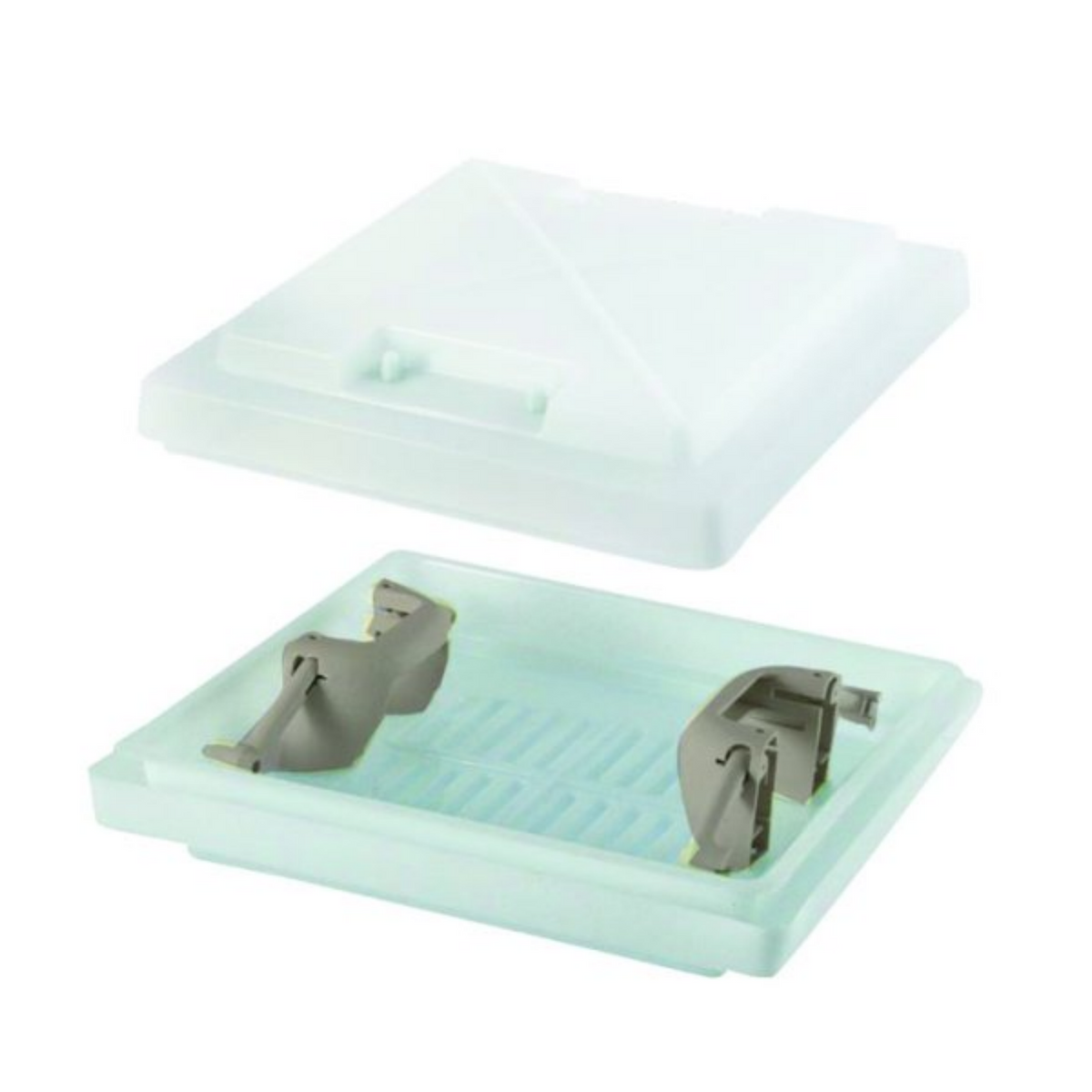Beige MPK dome with handles, 400x400 size, featuring a sturdy design and ergonomic handles for easy carrying.