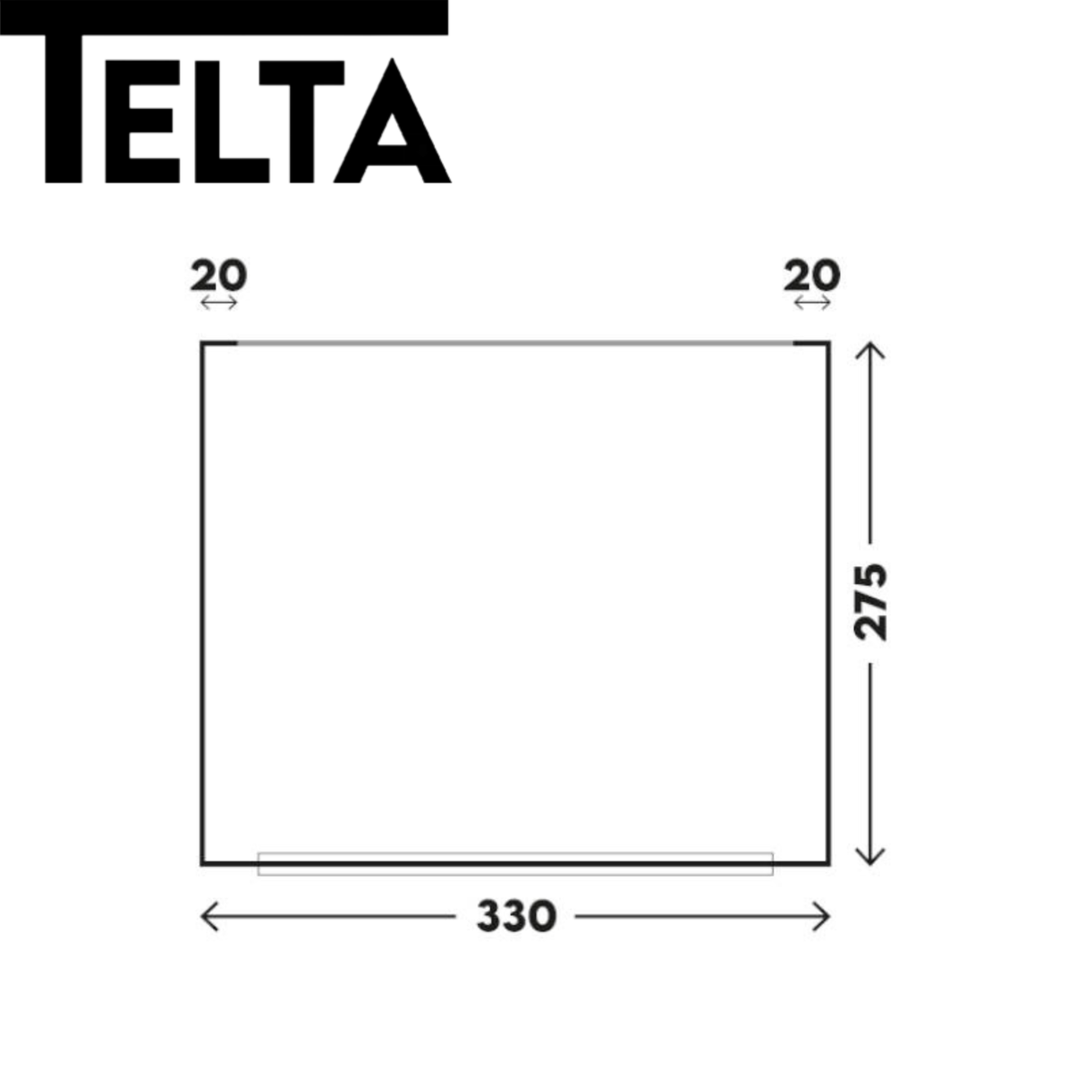 Telta Life 330 Air Awning showcasing a spacious, inflatable design ideal for camping or outdoor gatherings.