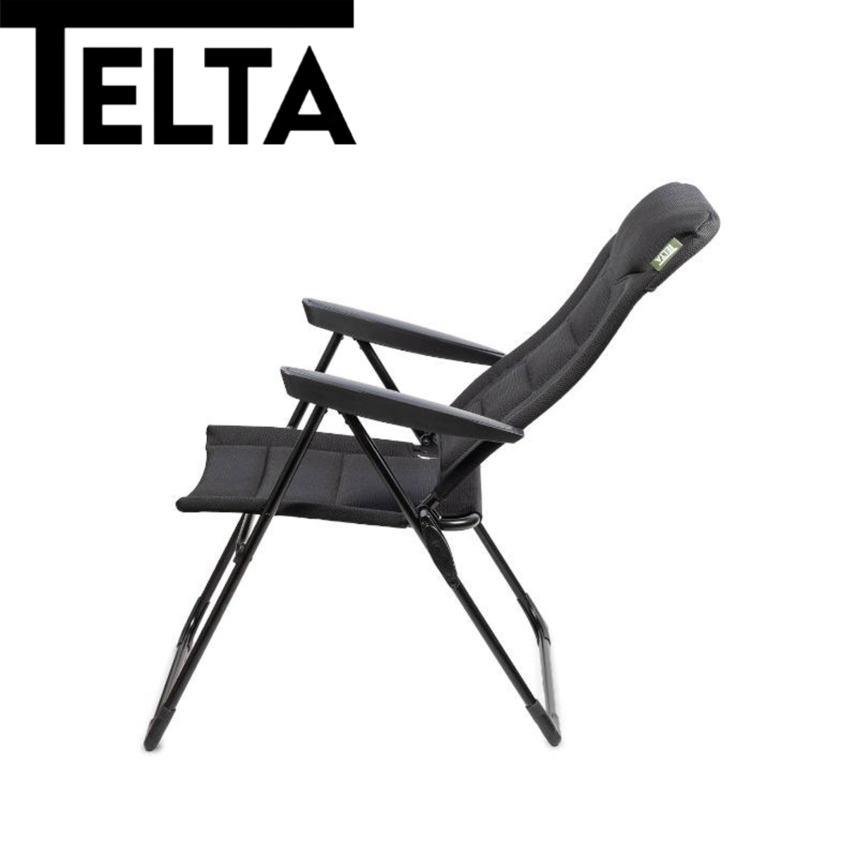 Telta Falster reclining chair in a cozy living room setting, showcasing its modern design and comfortable upholstery.
