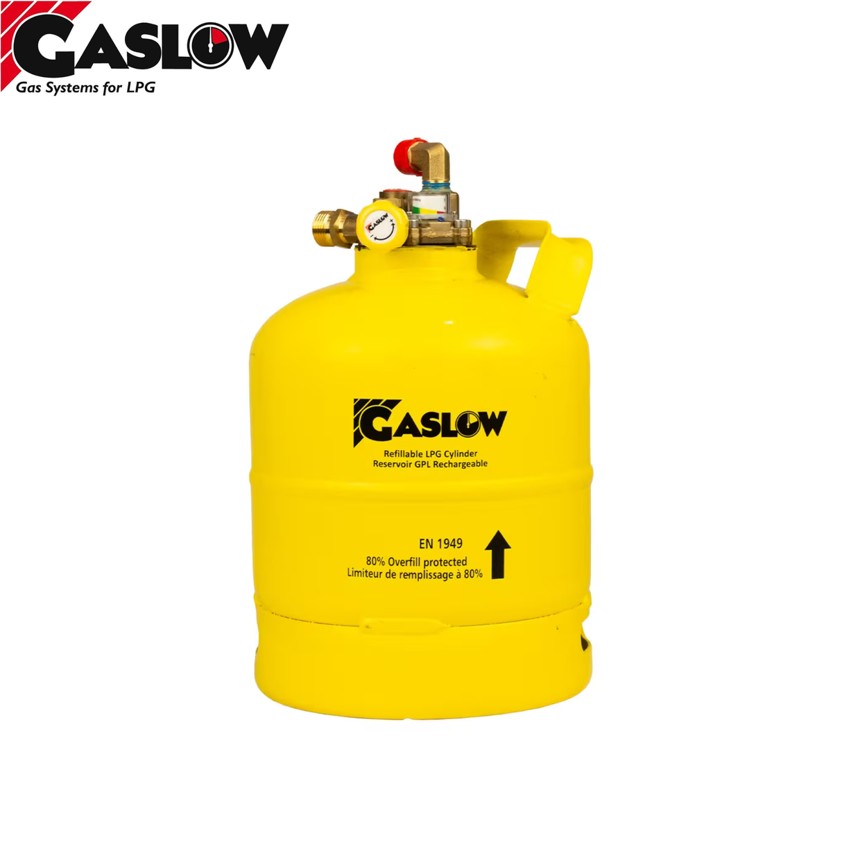 Gaslow 2.7KG Refillable LPG Cylinder No1