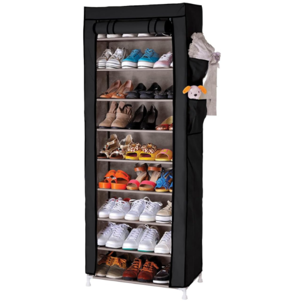 10-tier shoe rack/wardrobe