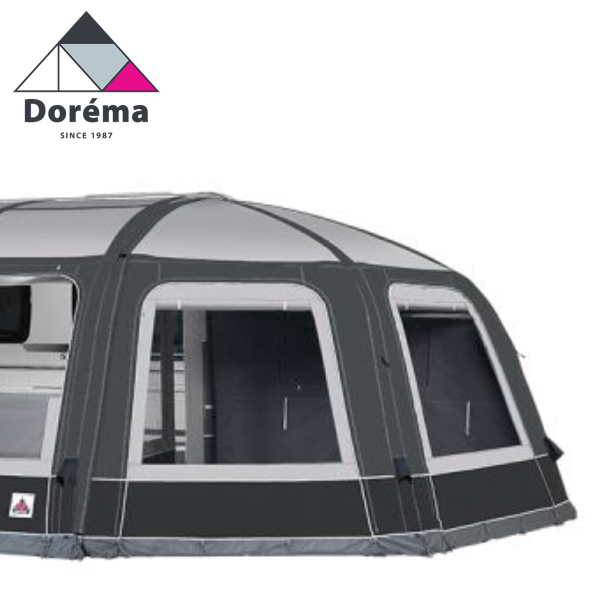 Dorema Magnum AirForce AddEx for left or right hand, showcasing the versatile attachment design and durable material.