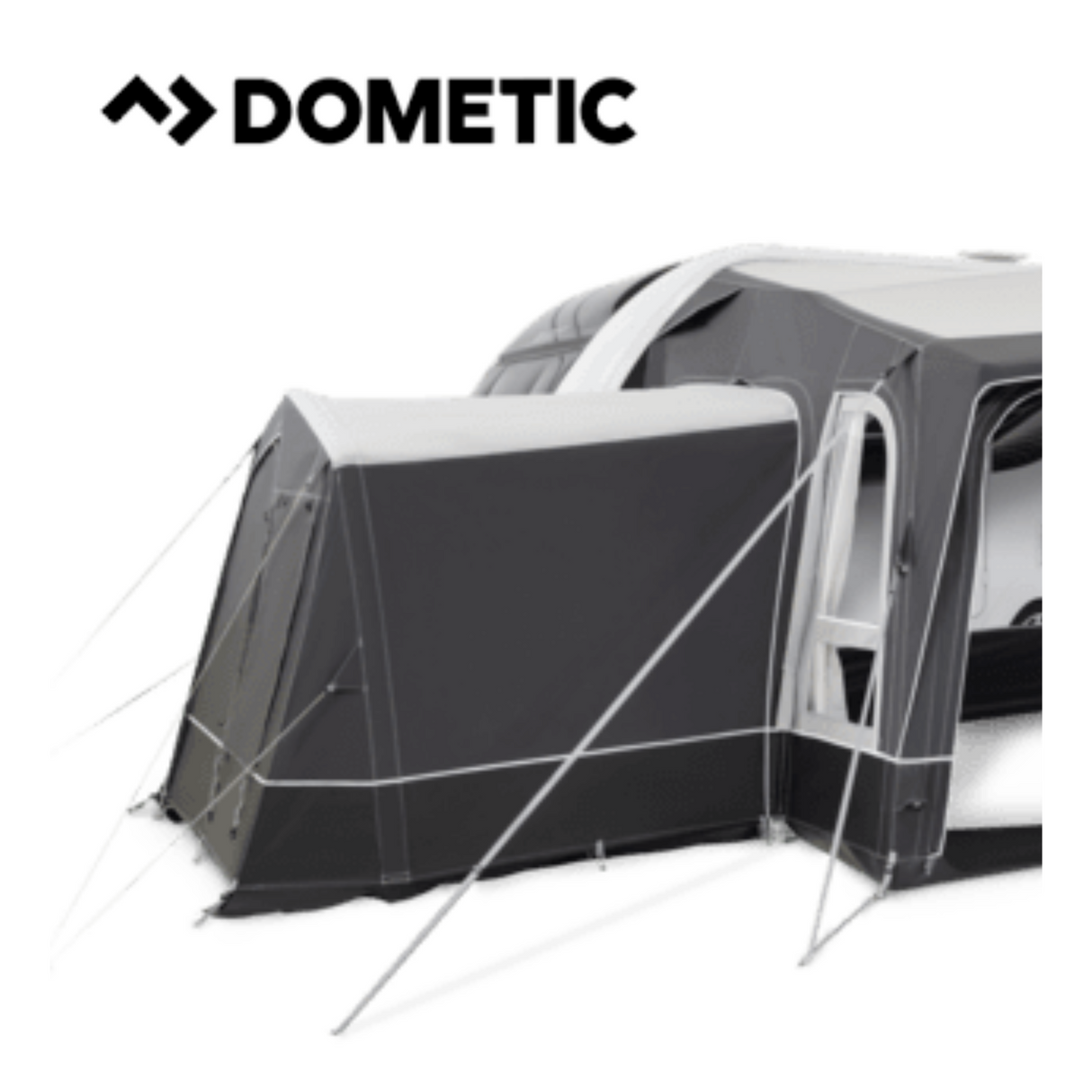Dometic Residence Air Tall Annexe with inner tent, showcasing spacious design for all-season camping comfort.