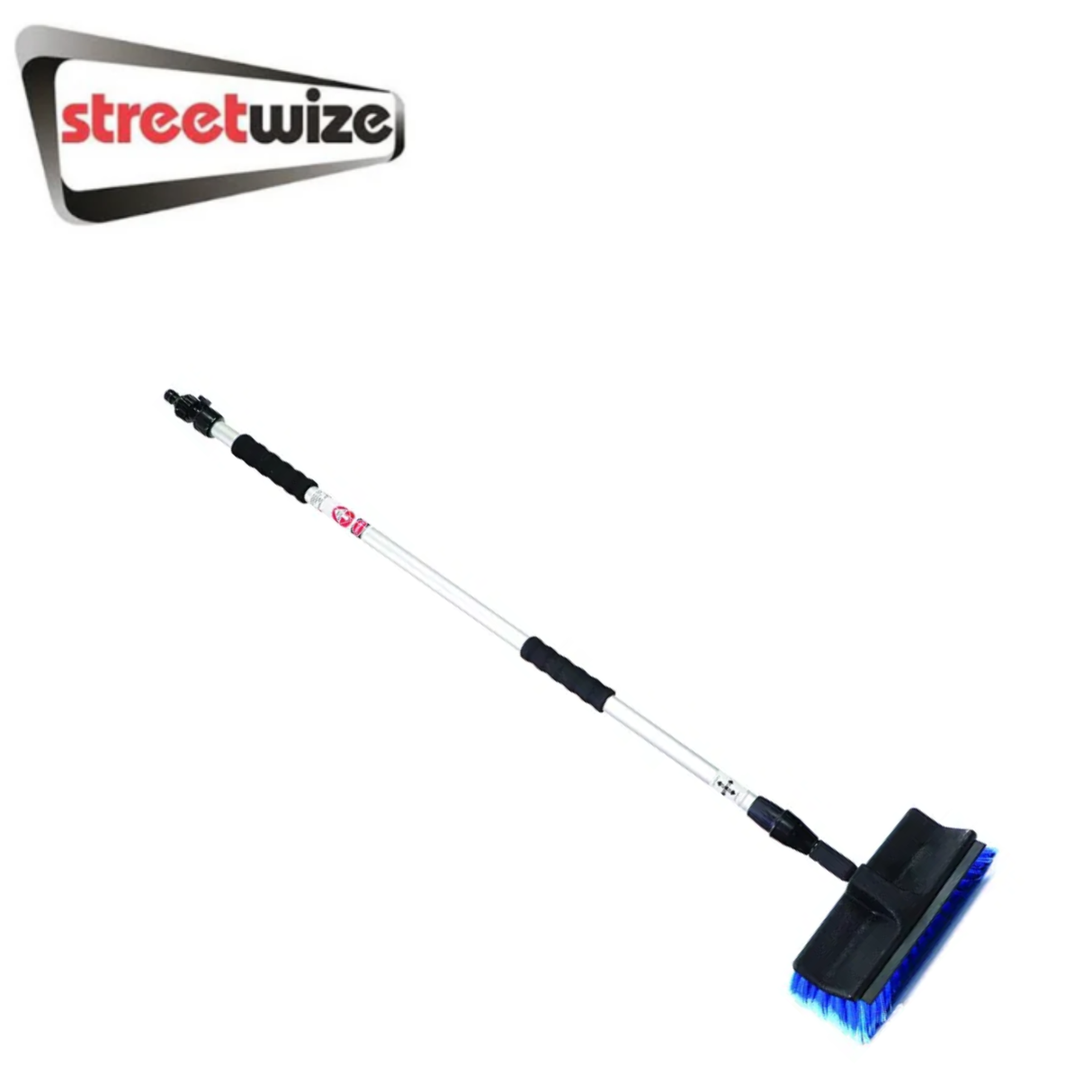 Streetwize Extending Wash brush with Squeegee