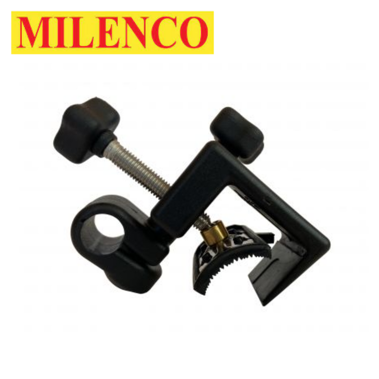 Milenco Aero Platinum mirror clamp replacement showing durable design and secure fit for enhanced visibility while towing.