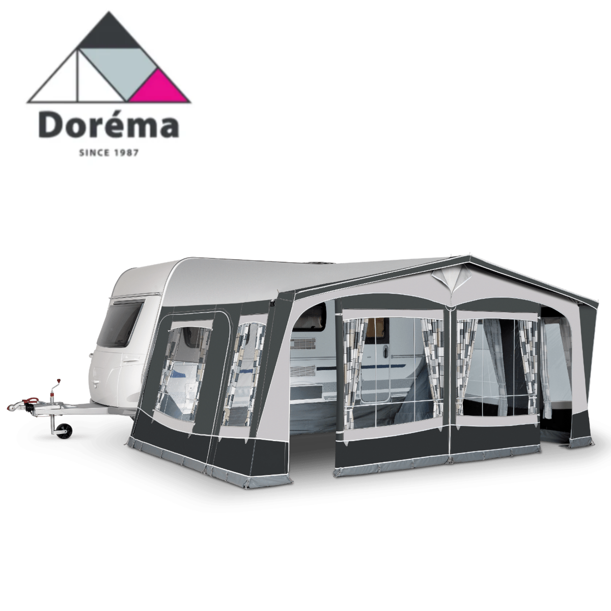 Dorema President XL280 DeLuxe Size 21 Steel Frame 28mm