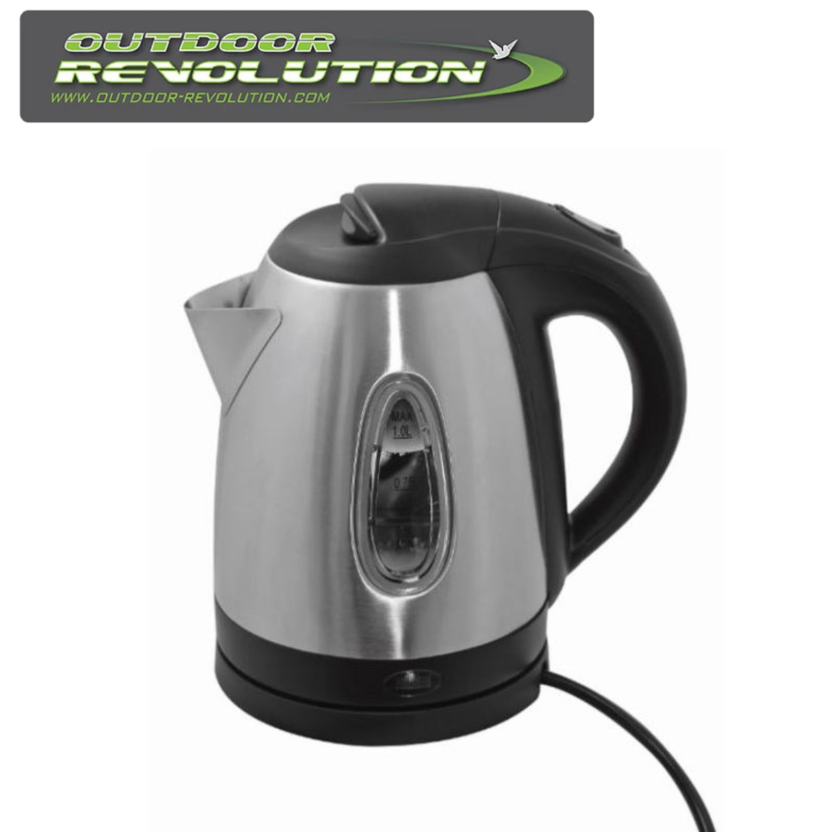 Outdoor Revolution 1L Premium Low Wattage Electric Kettle
