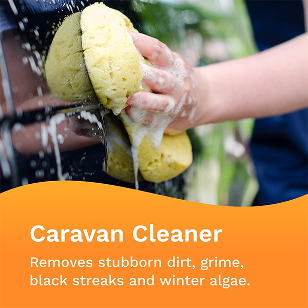 Leisuretime WASH 3-in-1 Cleaner bottle with label, designed for effective vehicle cleaning and maintenance.