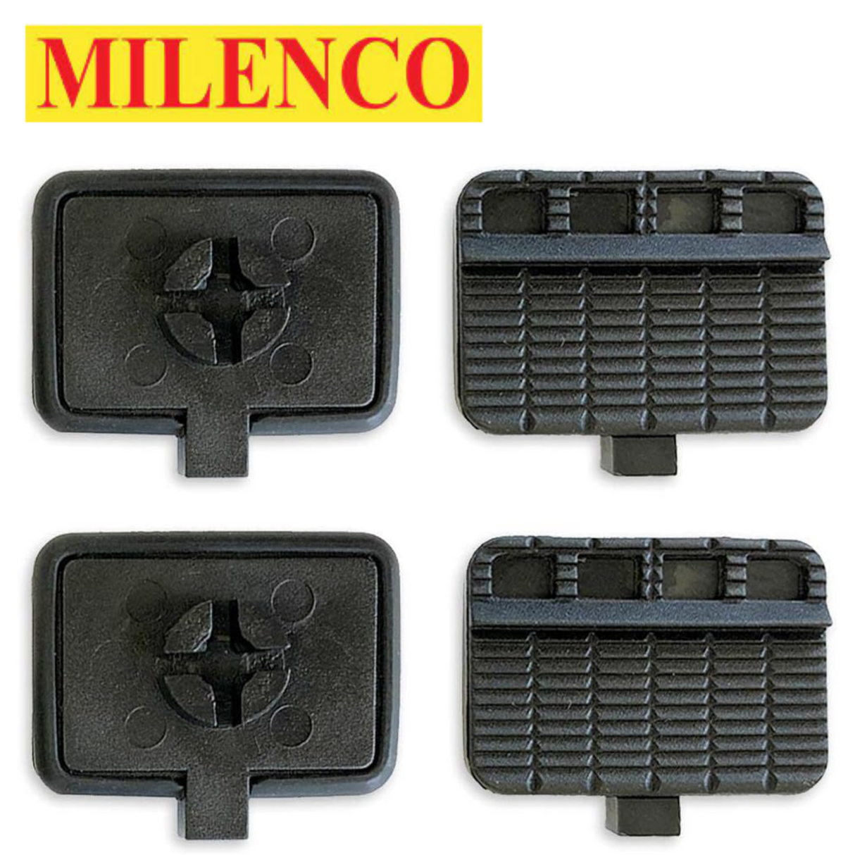 Milenco Aero Mirror Replacement Pads designed for secure attachment and stability on vehicle mirrors.