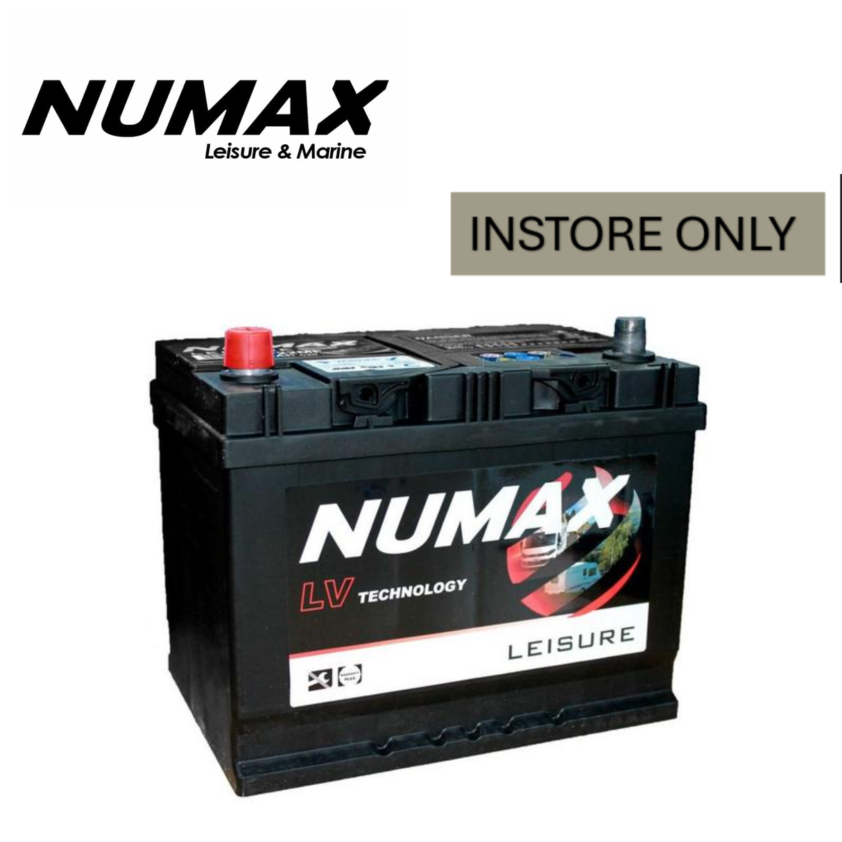 Numax LV22MF sealed leisure battery Instore Collection Only