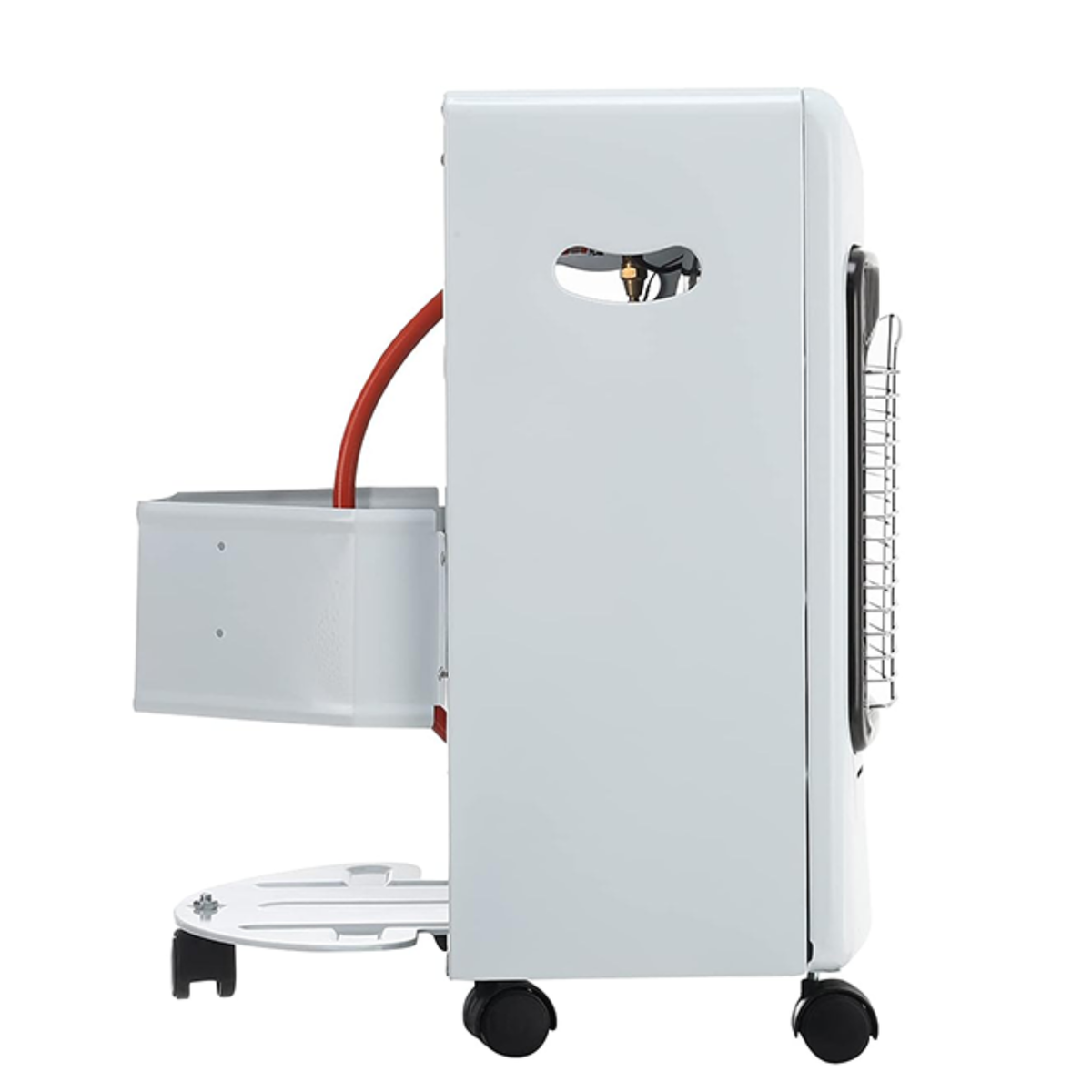 Mini Heat Force Gas Heaters Available in Red, Grey and White
