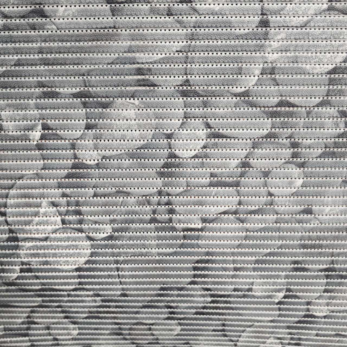 Cannock Caravan Accessories cushioned non-slip shower mat with pebble design, ideal for safe and comfortable showering.