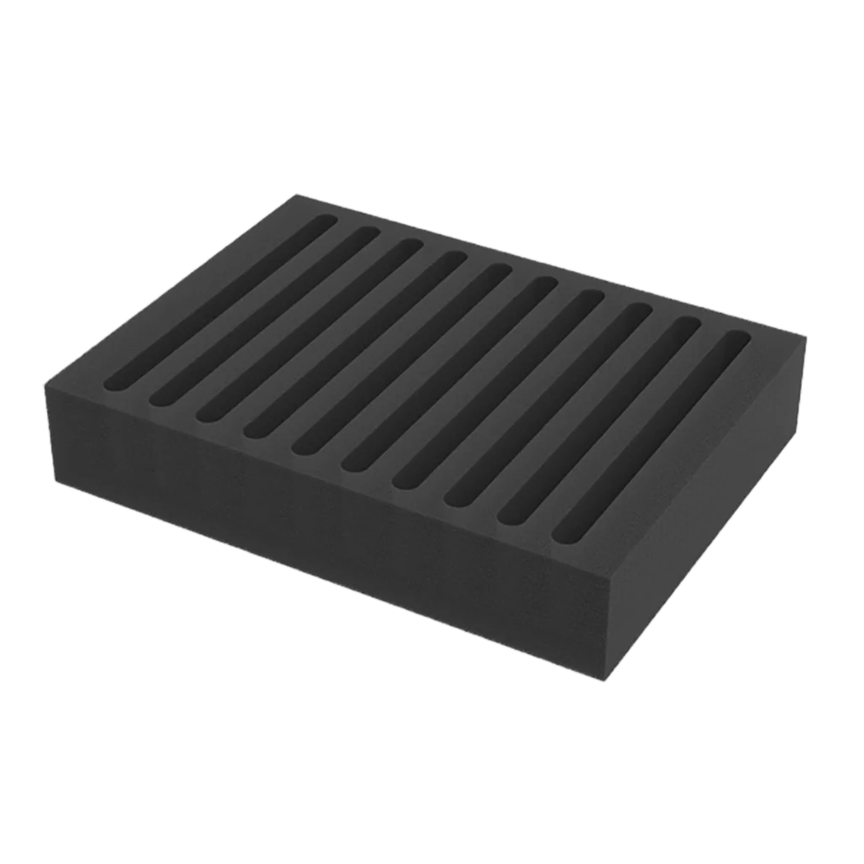 Liberty EVA 10 plate holder with sturdy design, securely holding plates for safe transport and display.
