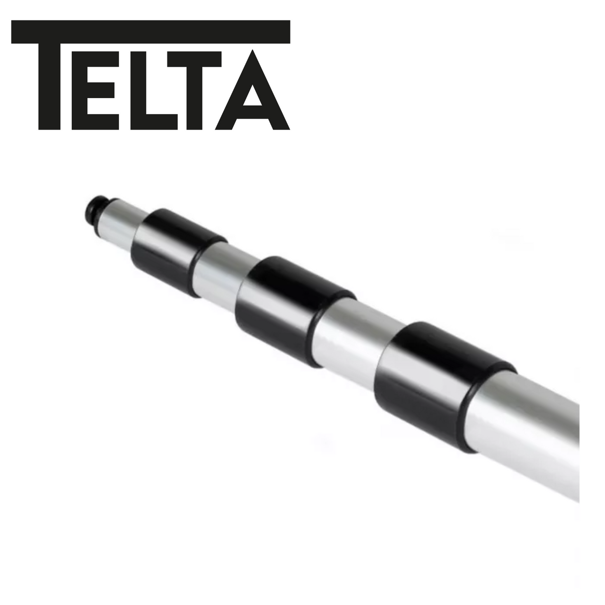 Telta Veranda front-to-back hanging pole, showing sturdy design and adjustable length for outdoor use.