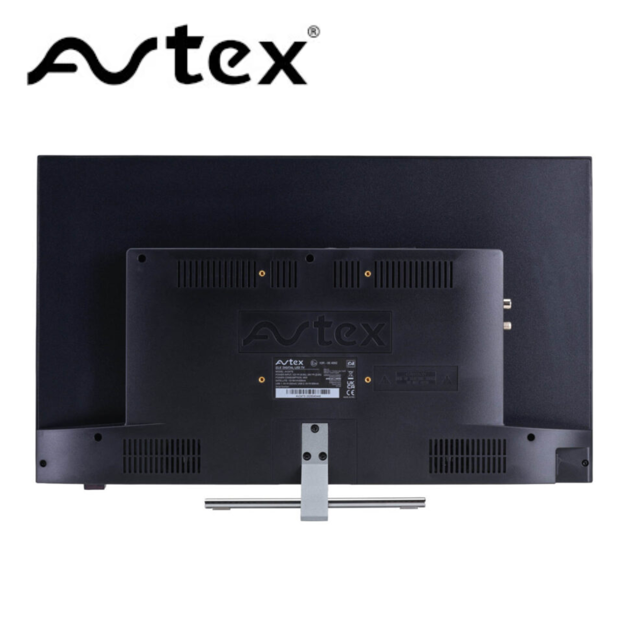 Avtex SmartPRO HD TV Freely TV platform with back view, showcasing sleek design and connectivity features.