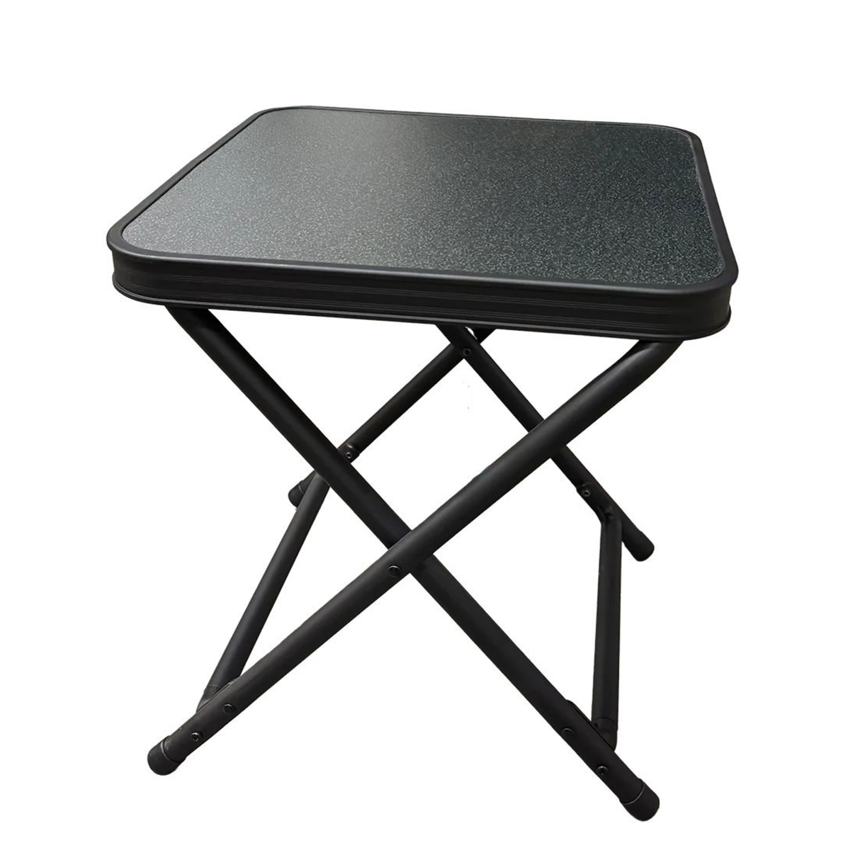 Quest Leisure Superlite Elsfield stool with removable table top, showcasing its compact design and sturdy build.