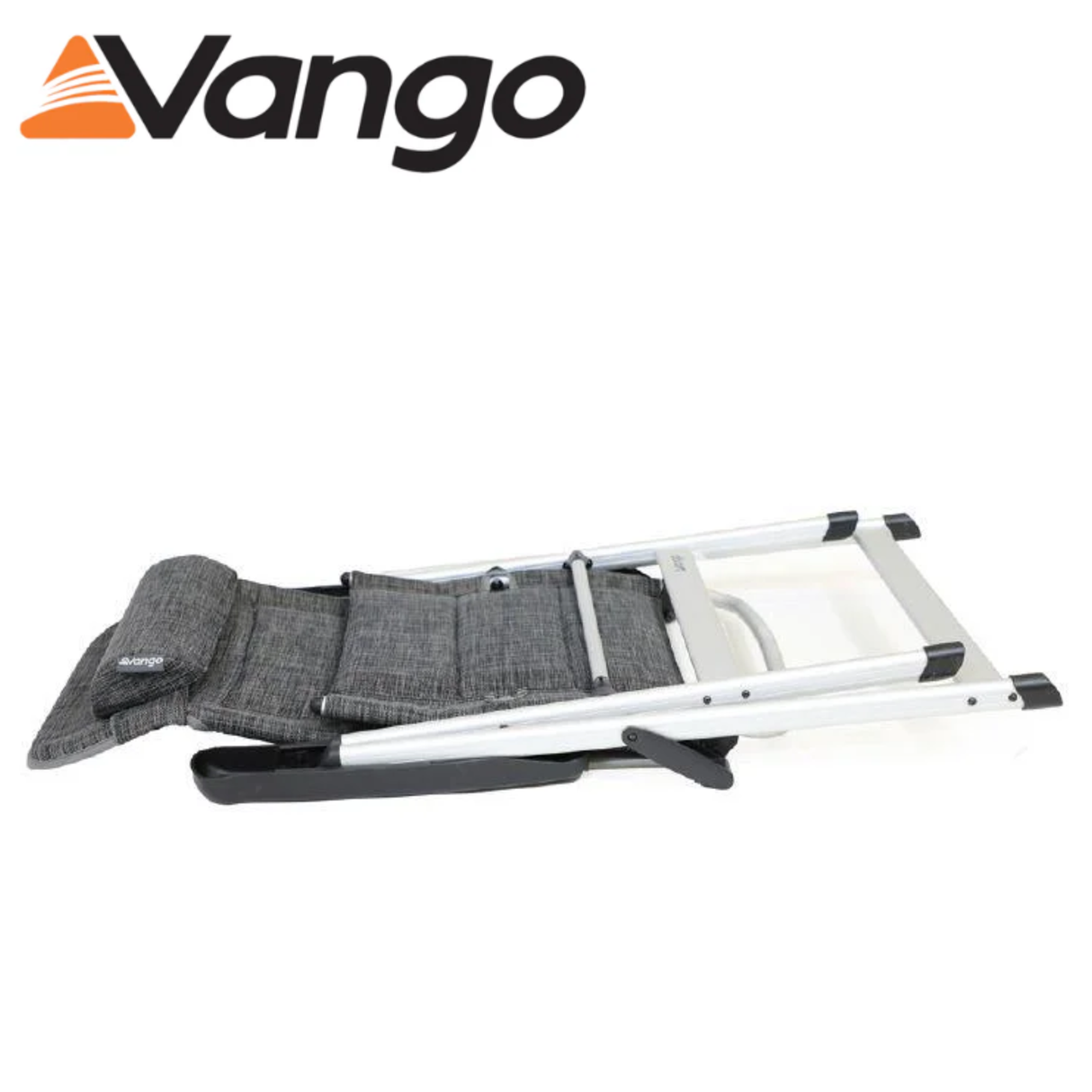 Vango Tuscany aluminium chair with a sleek metal frame and fabric seat, ideal for outdoor patio or garden seating.