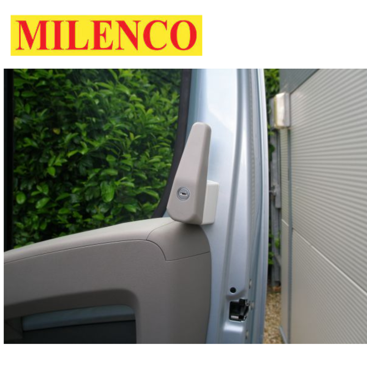 Milenco Cab Door Lock Twin Pack 3070 featuring sleek design and durable construction for secure interior doors.