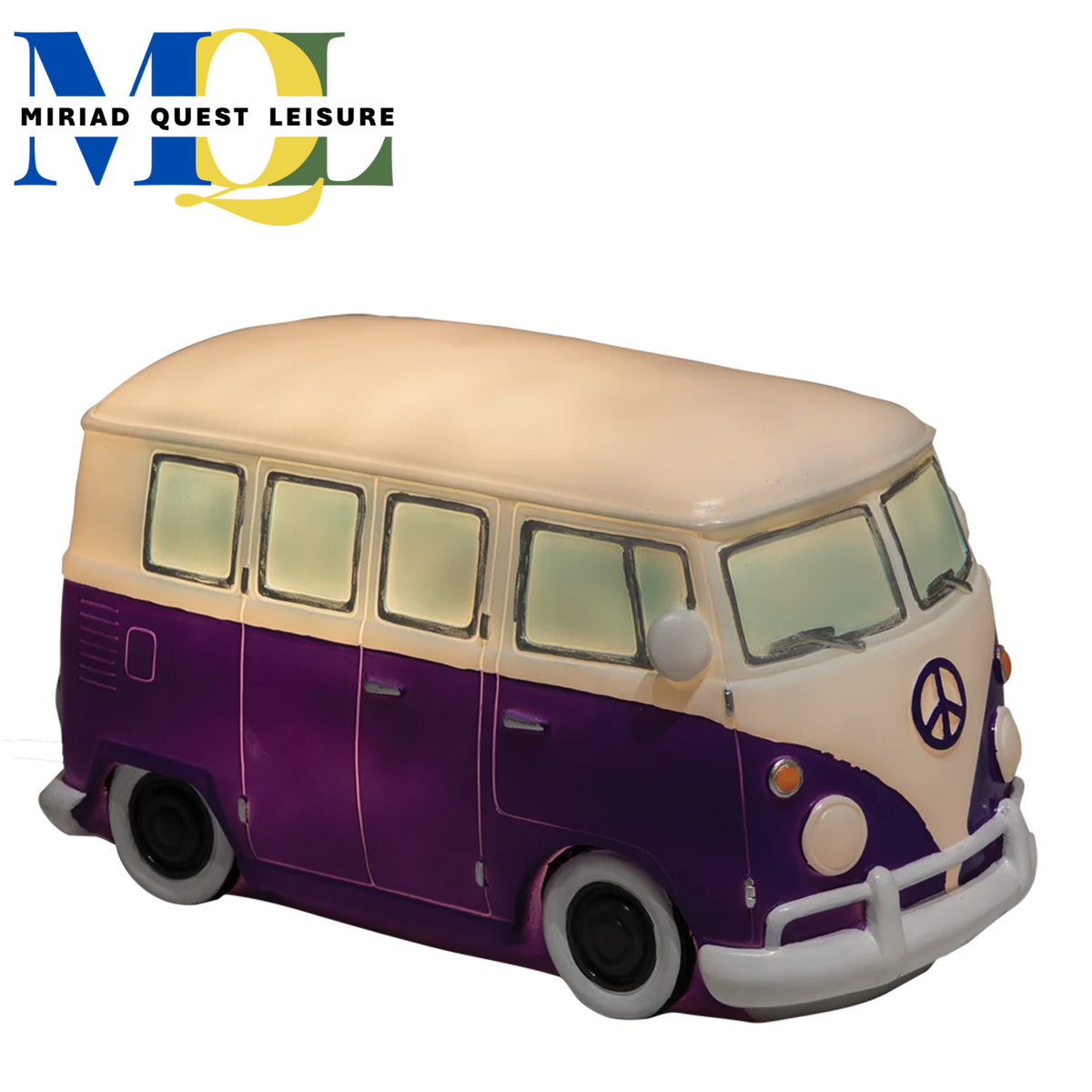 Quest Leisure LED “Home Is Where You Park It” VW table lamp with classic camper van design