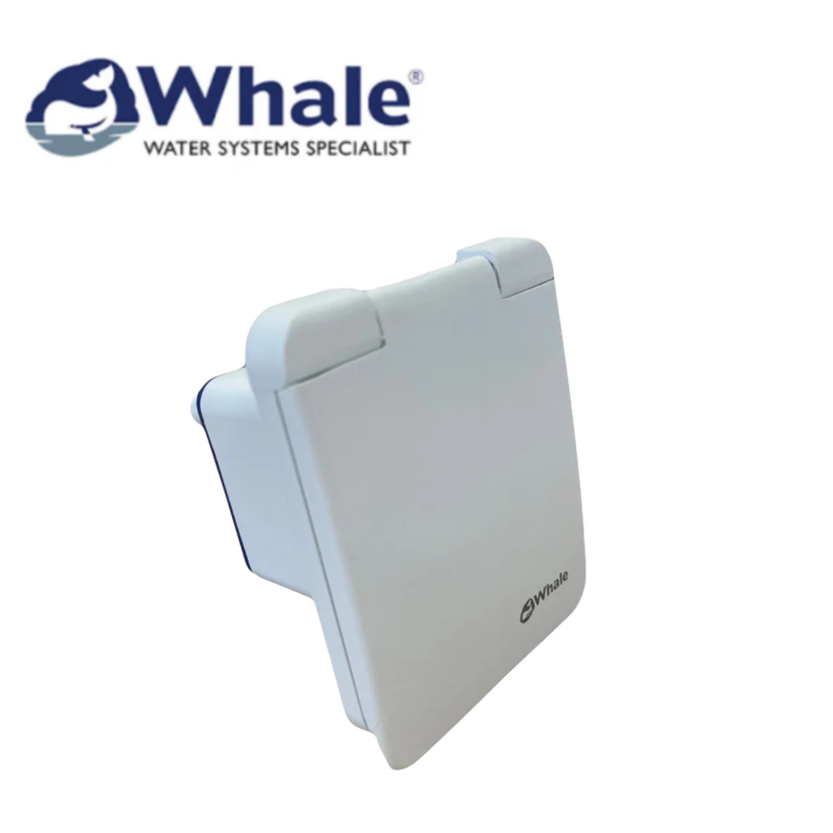 White Whale Watermaster Socket without pressure switch, ES5000 model, visible in the image with connection ports and white finish.