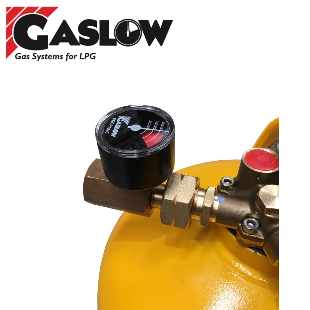 Gaslow Propane Refillable Adapter Gauge