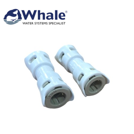 Whale Equal Straight Connector 12mm, showcasing durable design and precise fittings for seamless connections.