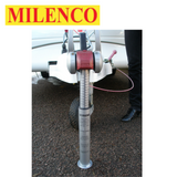 Milenco Precision Calibrated Noseweight Gauge displaying weight measurement up to 130kg for accurate towing.