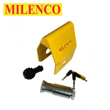 Milenco Super Heavy Duty 3004 Hitchlock for ALKO, AKS 2004, 3004, AK10 shown in detail against a neutral background.