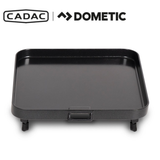 Cadac Dometic 2 Cook 3 flat grill plate for 2 Cook 3 range, showcasing the non-stick cooking surface and grill design.