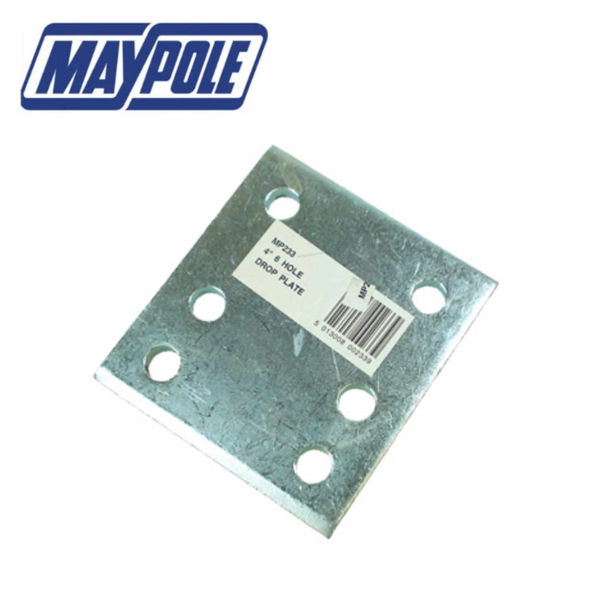 Maypole 2.5″/4″ 65-102mm 6 Hole Drop Plate