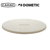 Cadac Dometic 25cm pizza stone for baking authentic homemade pizzas on a grill or oven.