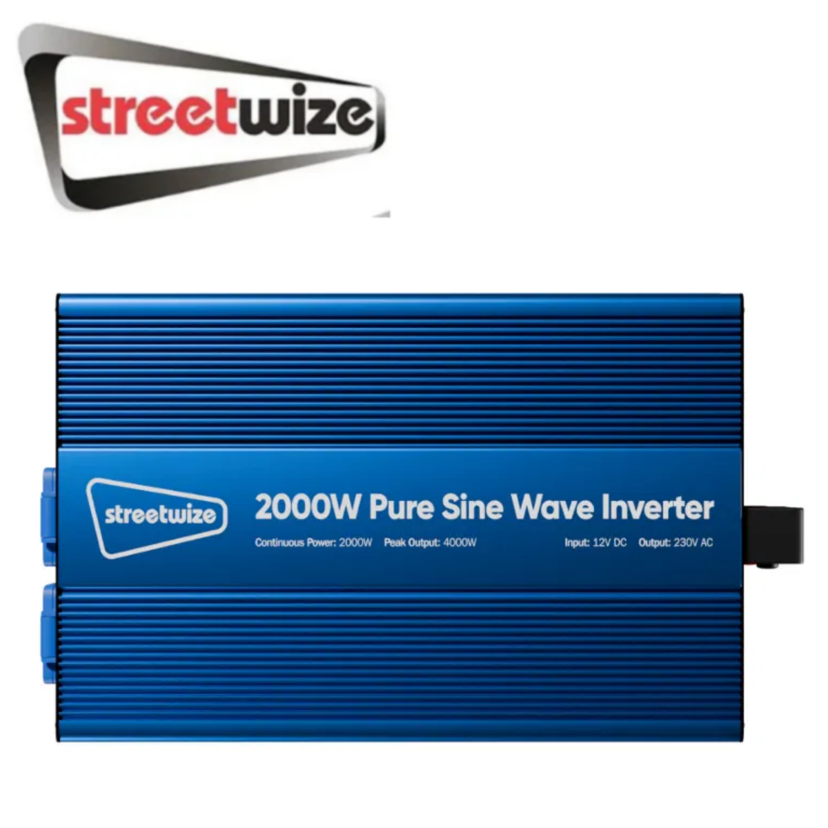 Streetwize 2000Watt Pure Sine Wave Inverter