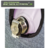 Outdoor Revolution Campese 2 Seat Sofa in a cozy outdoor setting, showcasing its comfortable cushions and durable fabric.