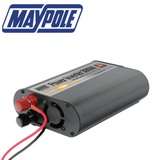 Maypole 300W power inverter with USB ports, 12V/230V output, compact design for vehicle and home use
