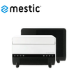 Mestic SPA-3100 UK split unit air conditioner mounted on wall with control panel visible