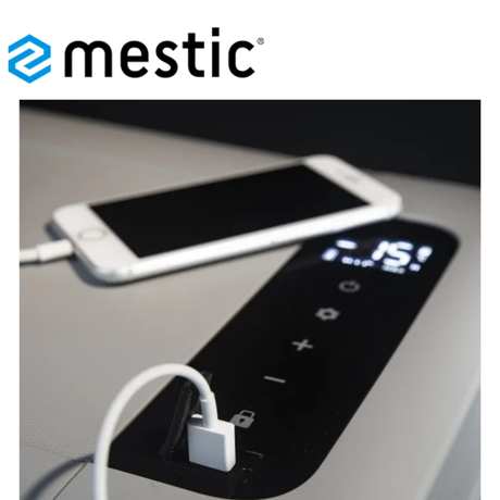 Mestic MCC-35 cool box compressor with AC/DC power, portable cooler for outdoor and travel use