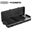 Cadac Dometic 3 Cook Turbo FFD Deluxe QR outdoor camping stove with three burners and stainless steel finish