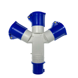 3 way splitter site electric hookup