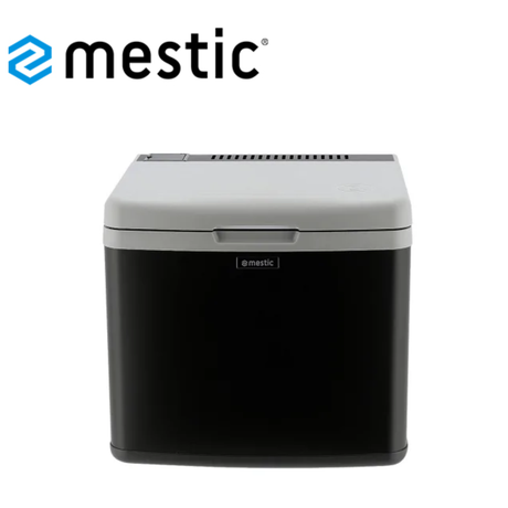 Mestic Cool box absorption MAC-40 AC/DC coolbox displaying digital controls and compact design for refrigeration needs.