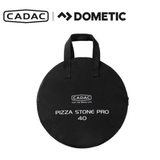Cadac Dometic Pizza Stone Pro 40, round ceramic pizza stone for even baking and crispy crusts in outdoor pizza ovens.